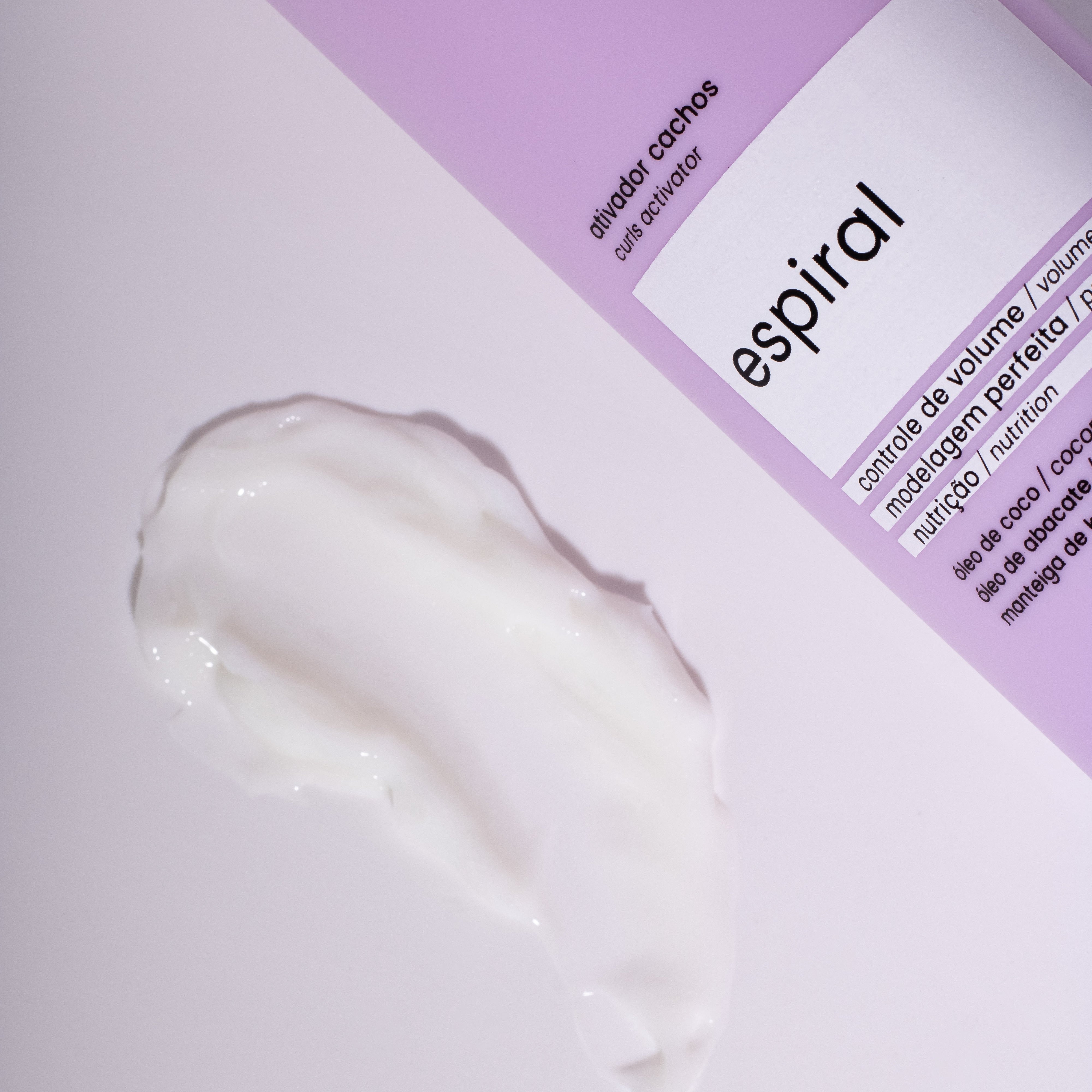 Creme Ativador de Cachos Espiral 300ml | Elements