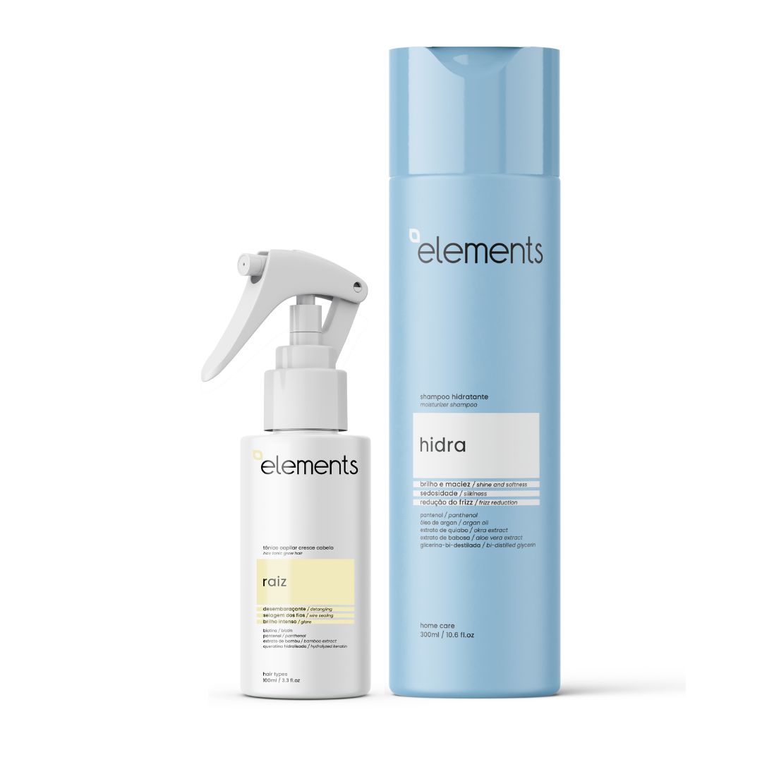 Kit Crescimento Capilar Raiz | Elements