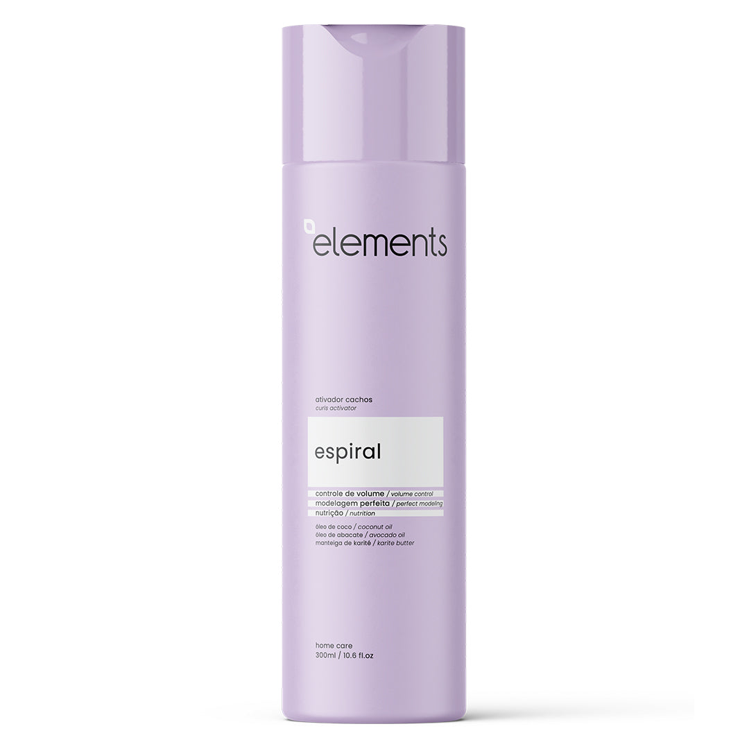 Creme Ativador de Cachos Espiral 300ml | Elements