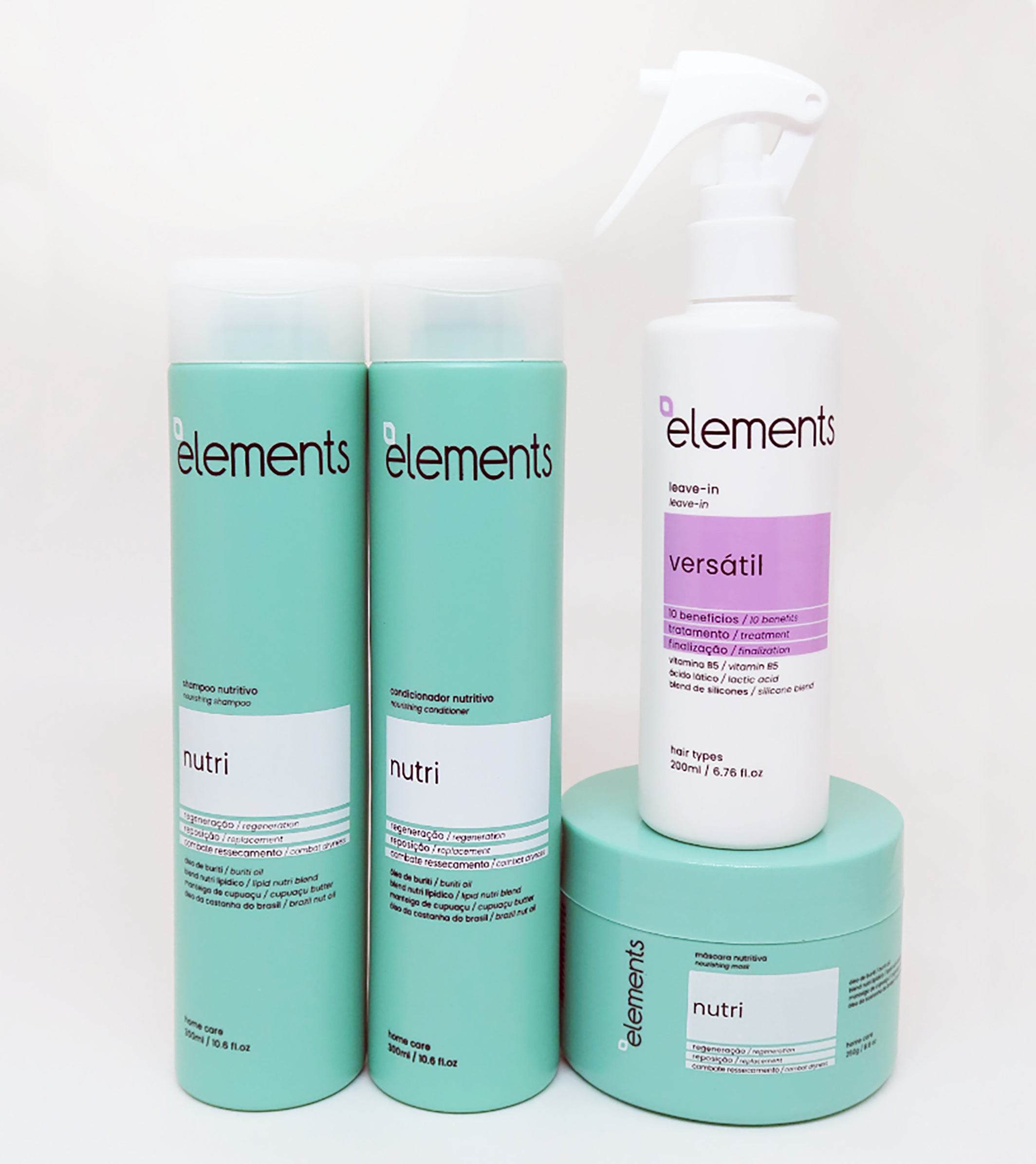 Kit Nutri + Leave in Versátil