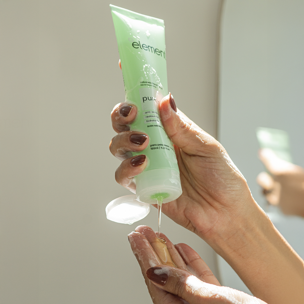 Sabonete Líquido Facial Pele Oleosa Pureza 150ml | Elements