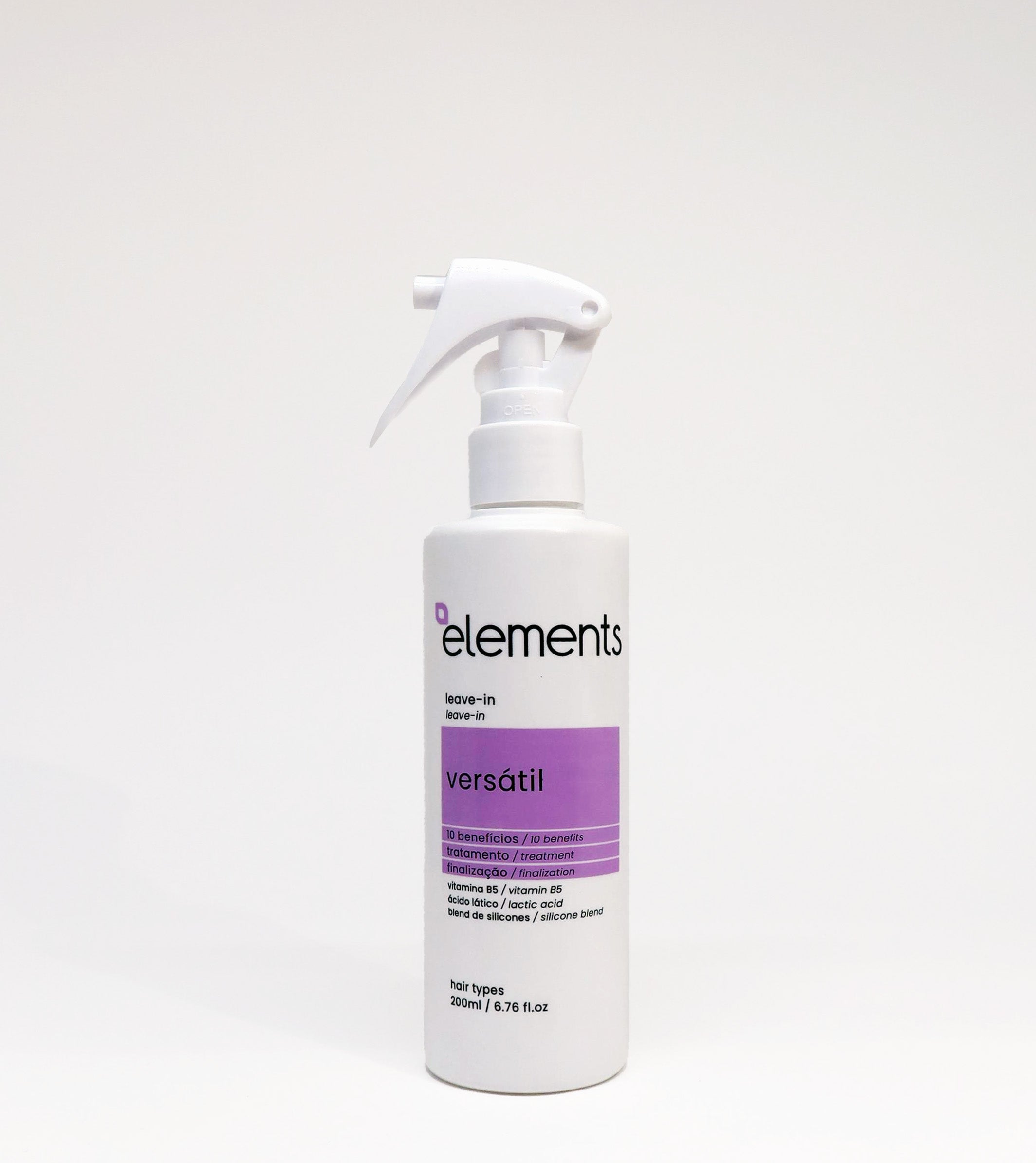 Leave-in 10 em 1 Spray Versátil  200ml | Elements