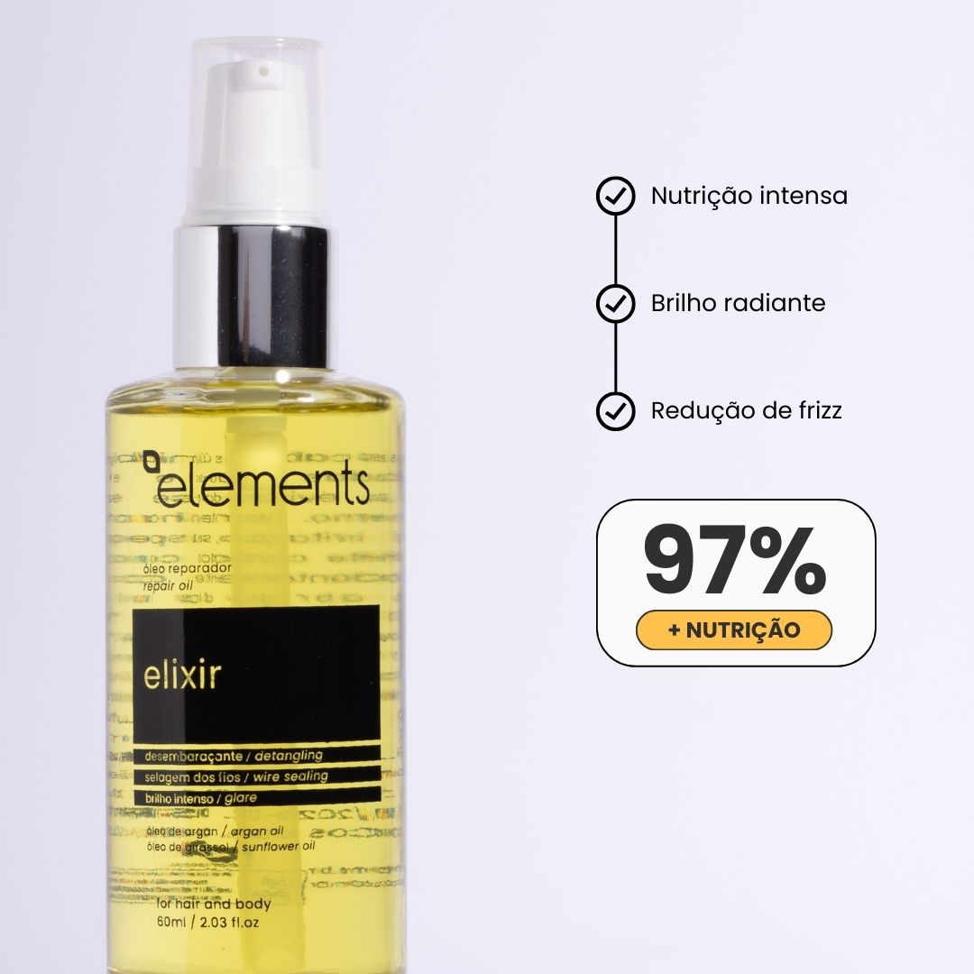 Óleo Capilar Elixir 60ml | Elements